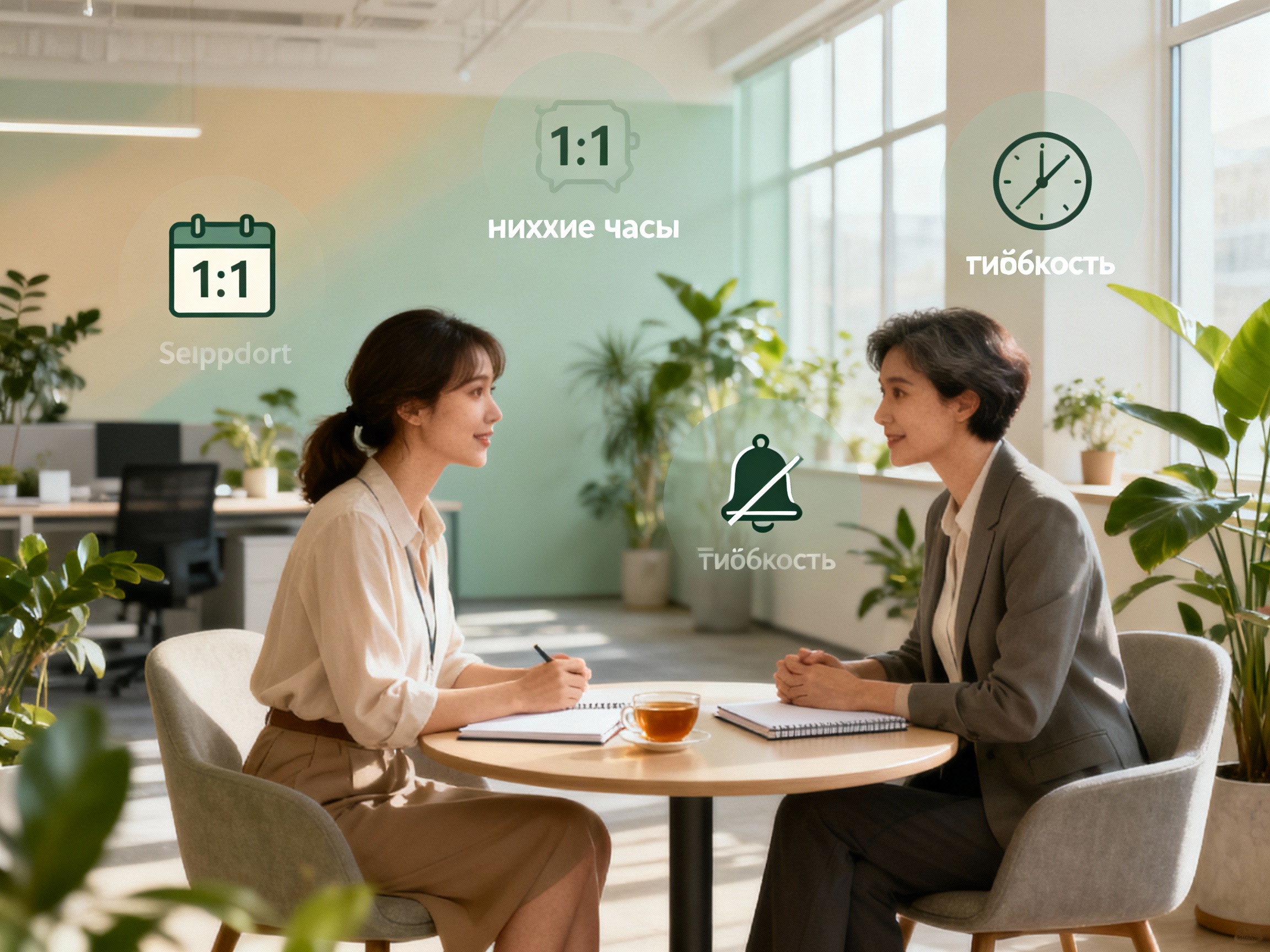 Поддерживающие практики в команде: 1:1, тихие часы, гибкость